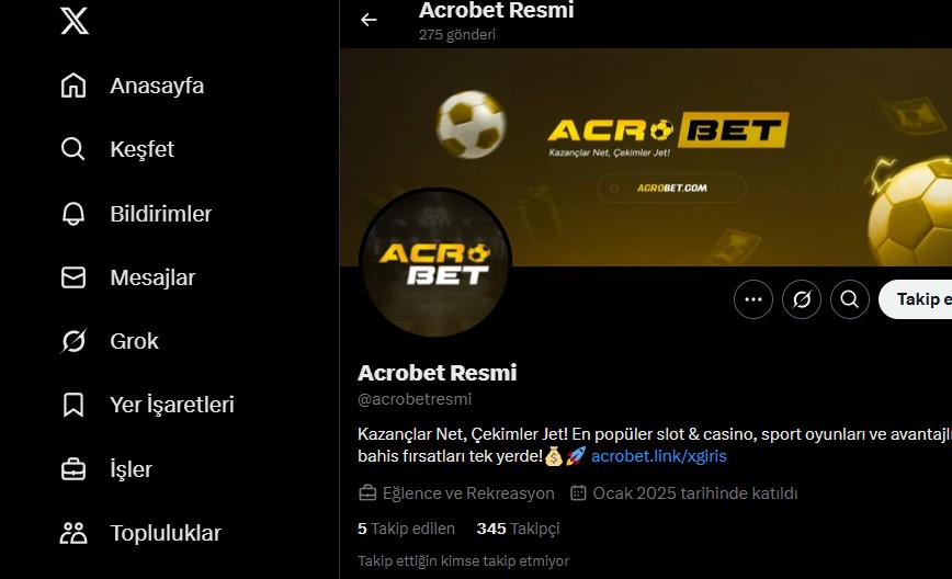 Acrobet Twitter